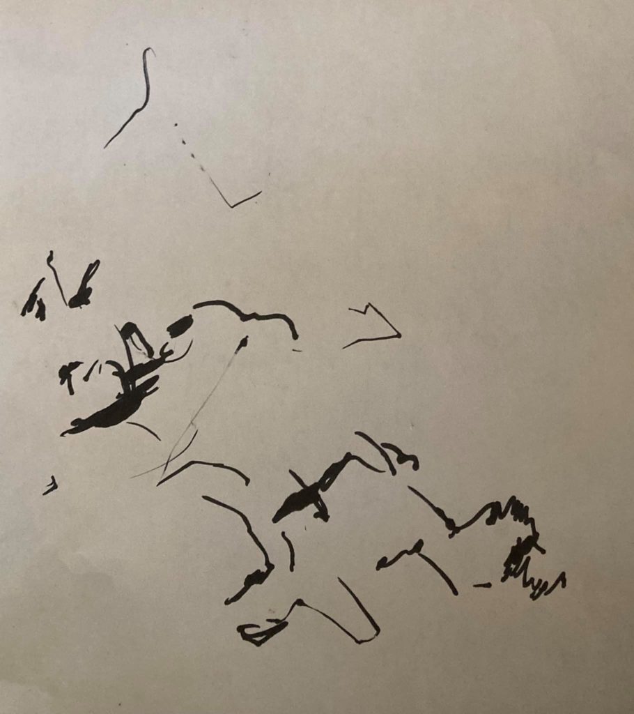 chimpanzee hand writing chimpanzee hand writing
